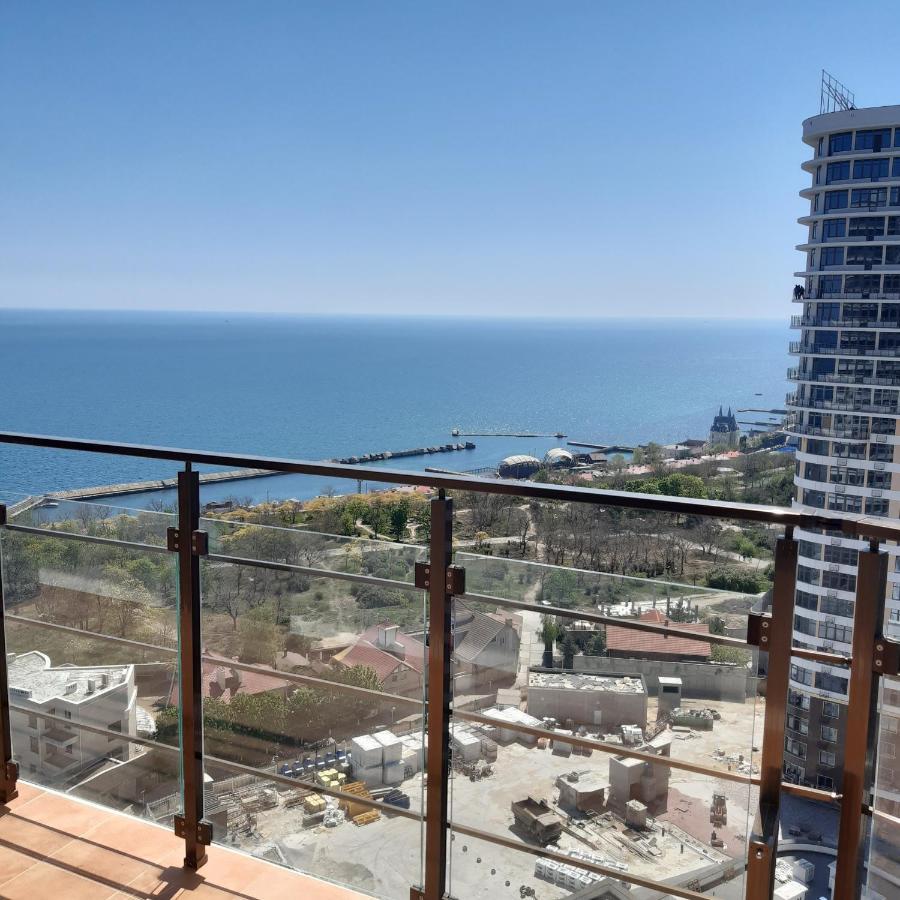 Квартира С Террасой Sea View/ 44 Жемчужина В Аркадии Odessa Dış mekan fotoğraf