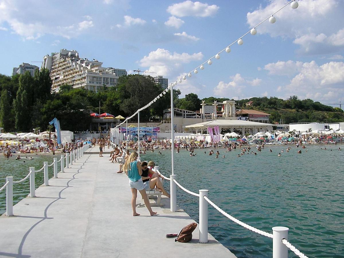 Квартира С Террасой Sea View/ 44 Жемчужина В Аркадии Odessa Dış mekan fotoğraf