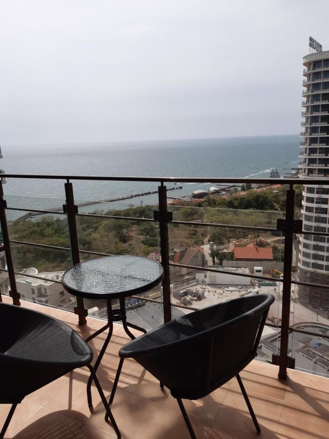 Квартира С Террасой Sea View/ 44 Жемчужина В Аркадии Odessa Dış mekan fotoğraf